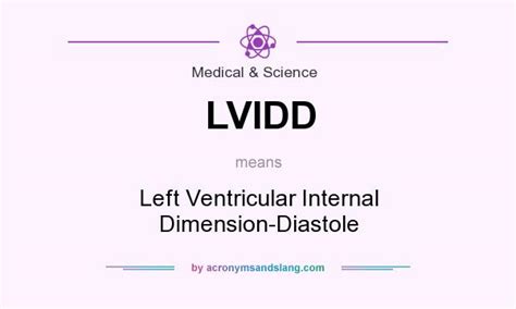 what does lvidd stand for